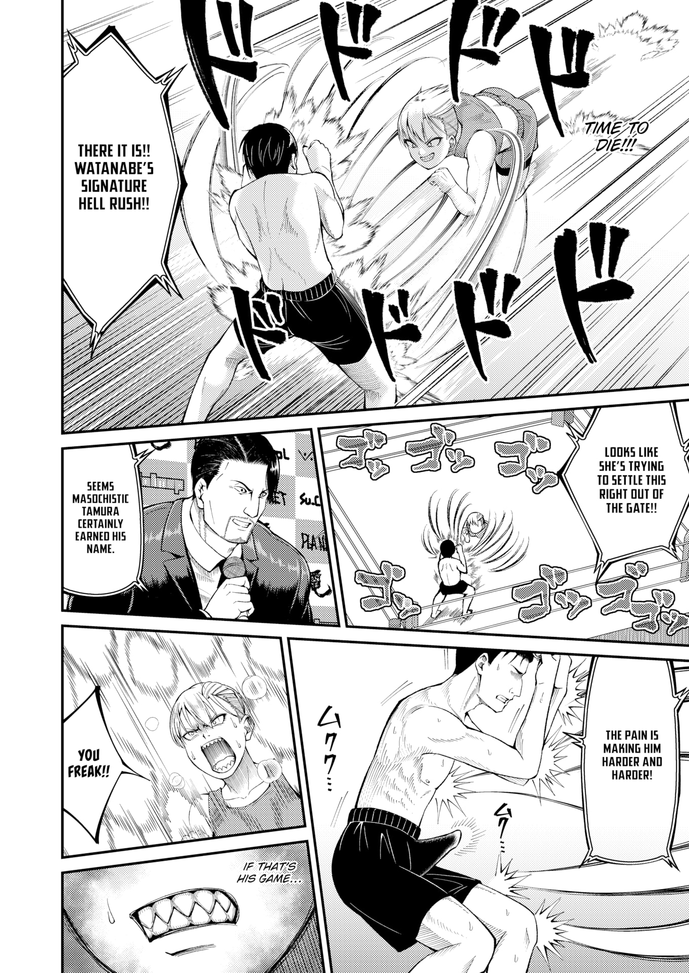 [Shirai Samoedo] 新春膜開けSEX ファイト!! (WEEKLY 快楽天 2024 No.01) [English] [Decensored] [Digital] 4