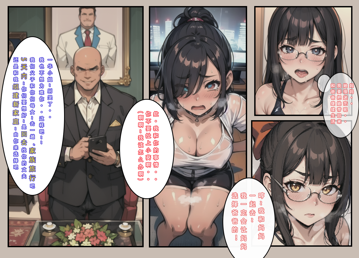 【LSP集合所】苦主回忆录1 [AI Generated] 161